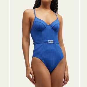Solid & Striped | The Spencer rib one-piece swimsuit | Sz L | NWT